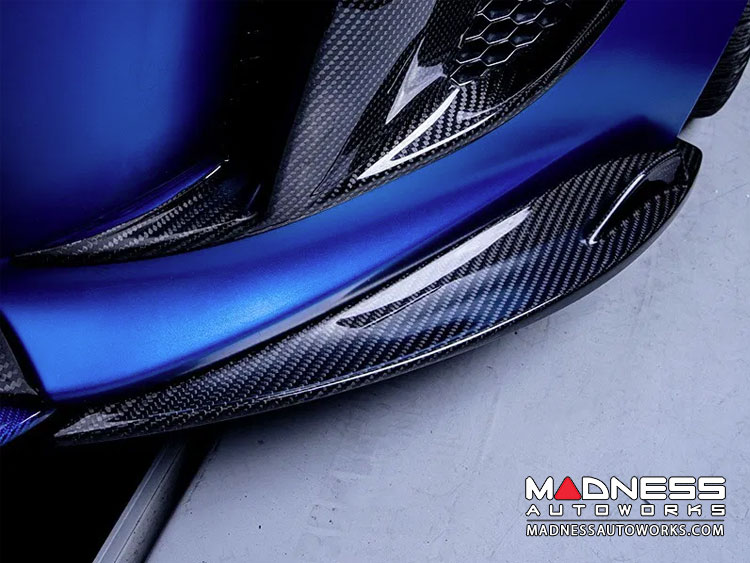 Jaguar FType Front Splitter Lips Carbon Fiber MADNESS Autoworks